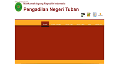 Desktop Screenshot of pn-tuban.go.id